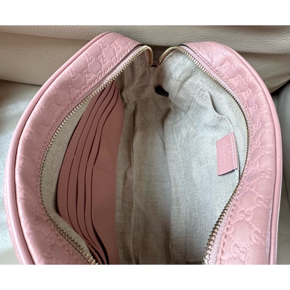 Authentic Gucci Bree Guccissima Leather Crossbody Camera Bag - Picture 8 of 14